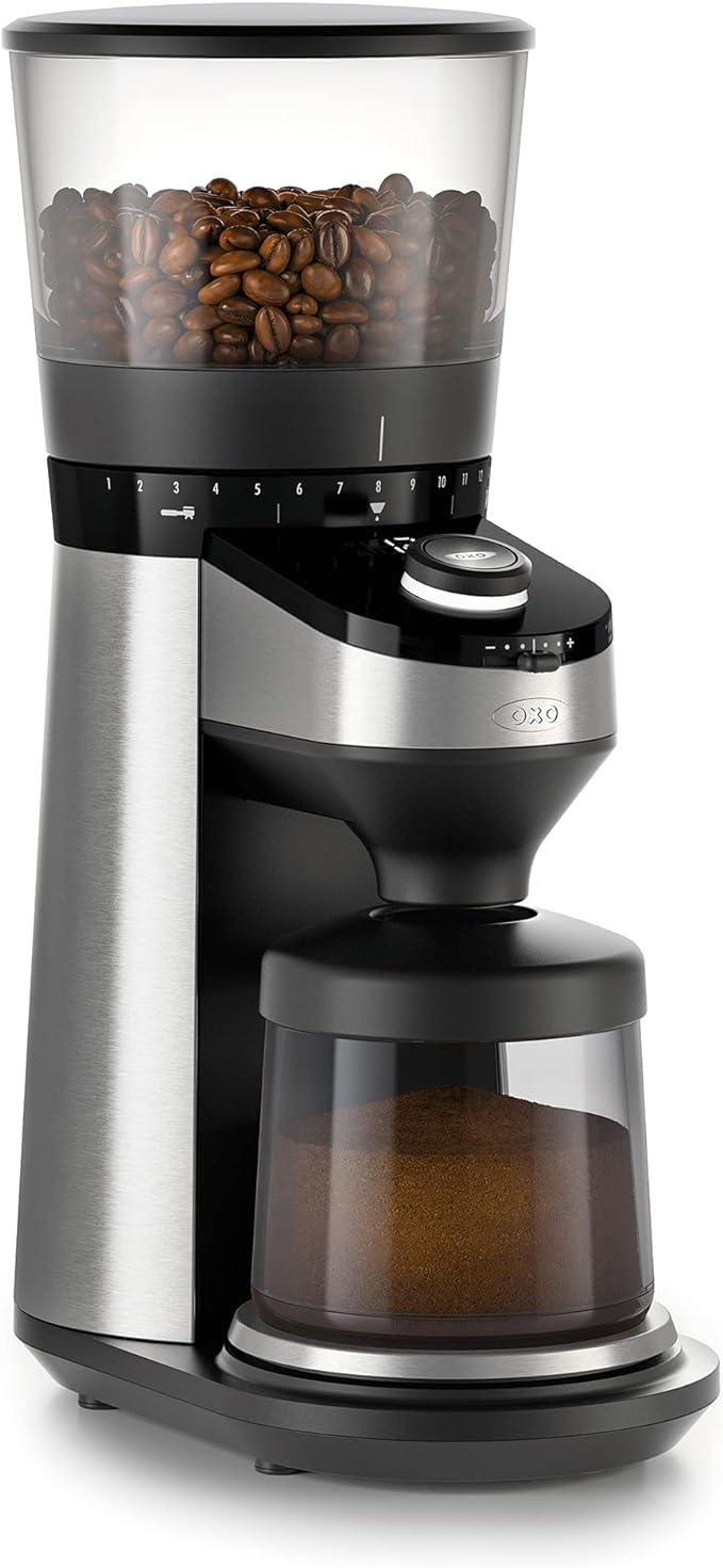 OXO Brew Conical Burr Grinder with Integrated Scale