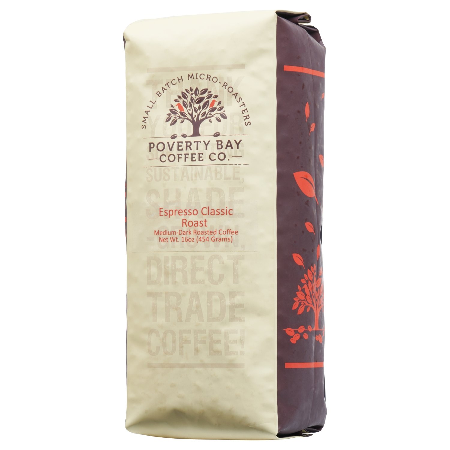 Poverty Bay Espresso Classic Medium Roast Coffee