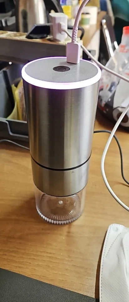 Stainless Steel Electric Coffee Grinder photo review