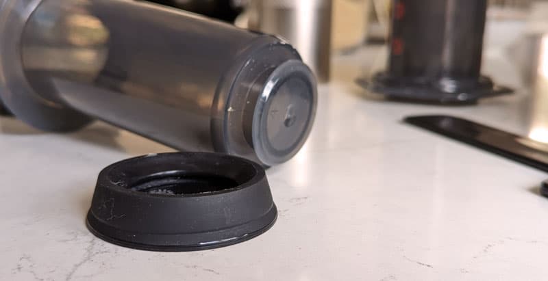 Aeropress Seal Off Plunger