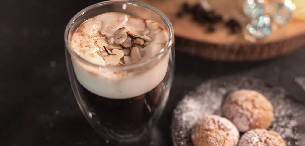 Amaretto Coffee Recipe Featured