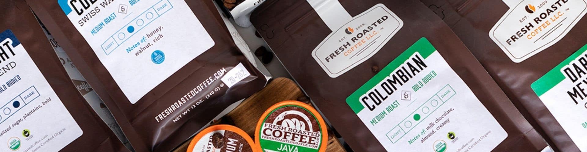 fresh roasted coffee header