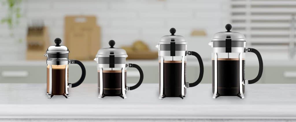 French Press Sizes