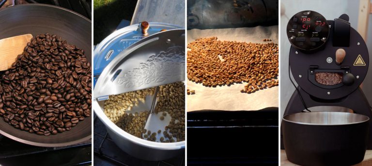 Home Coffee Roasting Methods Featured