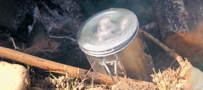 How to Use a Coffee Percolator Over a Campfire While Camping