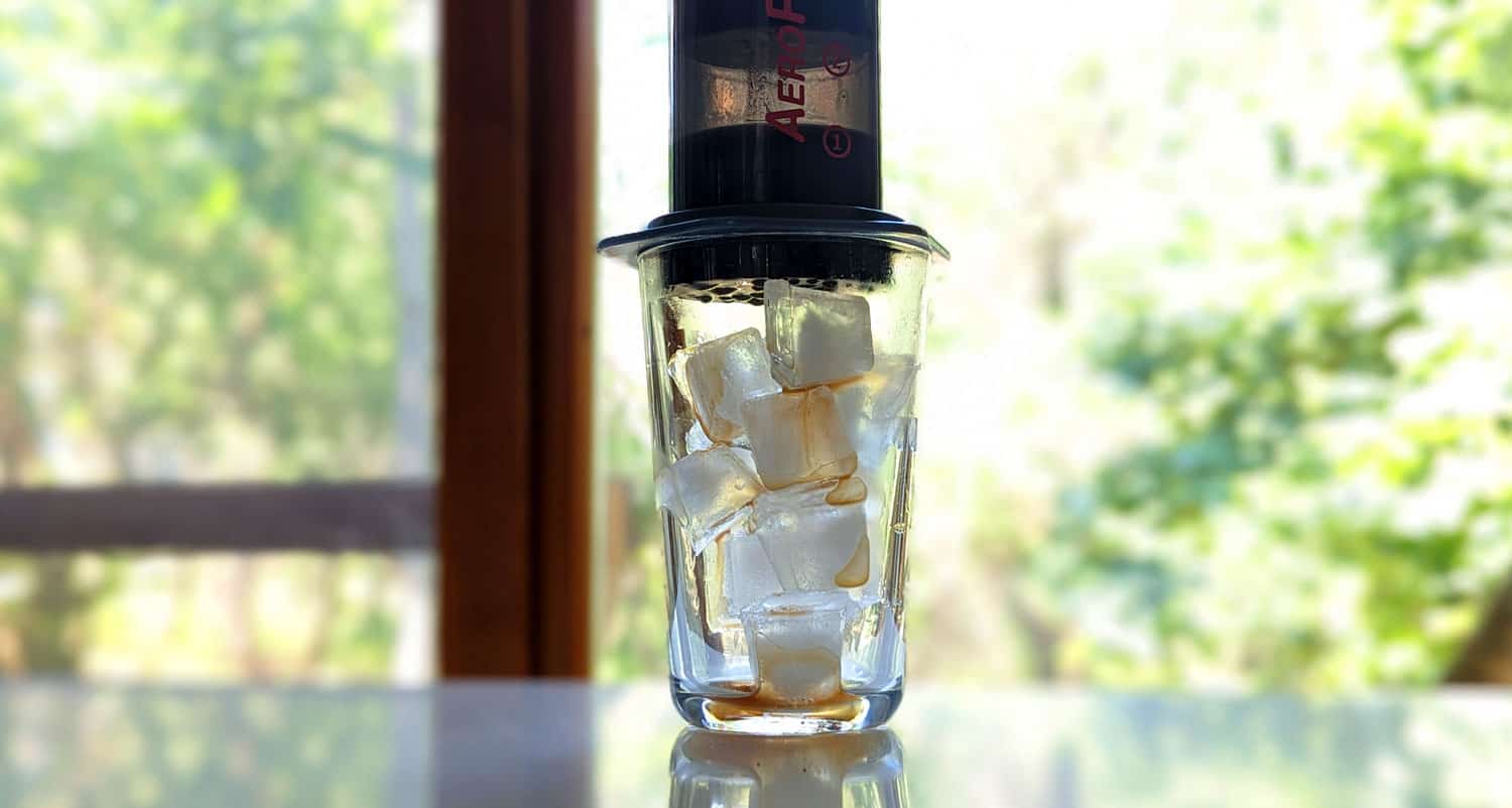 Iced Aeropress Coffee Featured