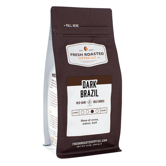 Fresh Roasted Coffee Dark Brazil Cerrado