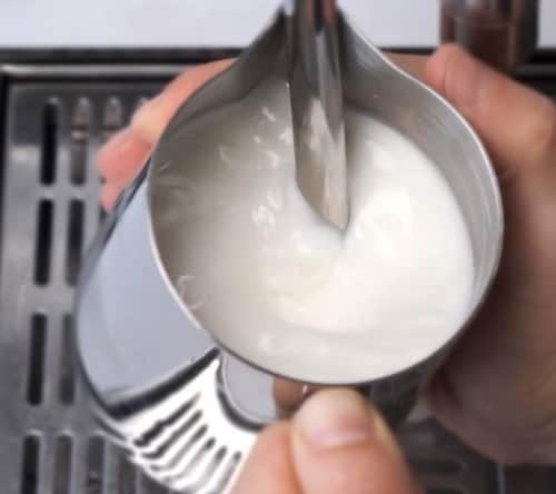 Milk Steaming Vortex