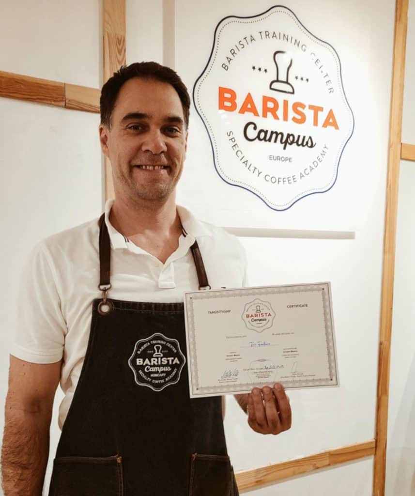 Tom Barista Diploma