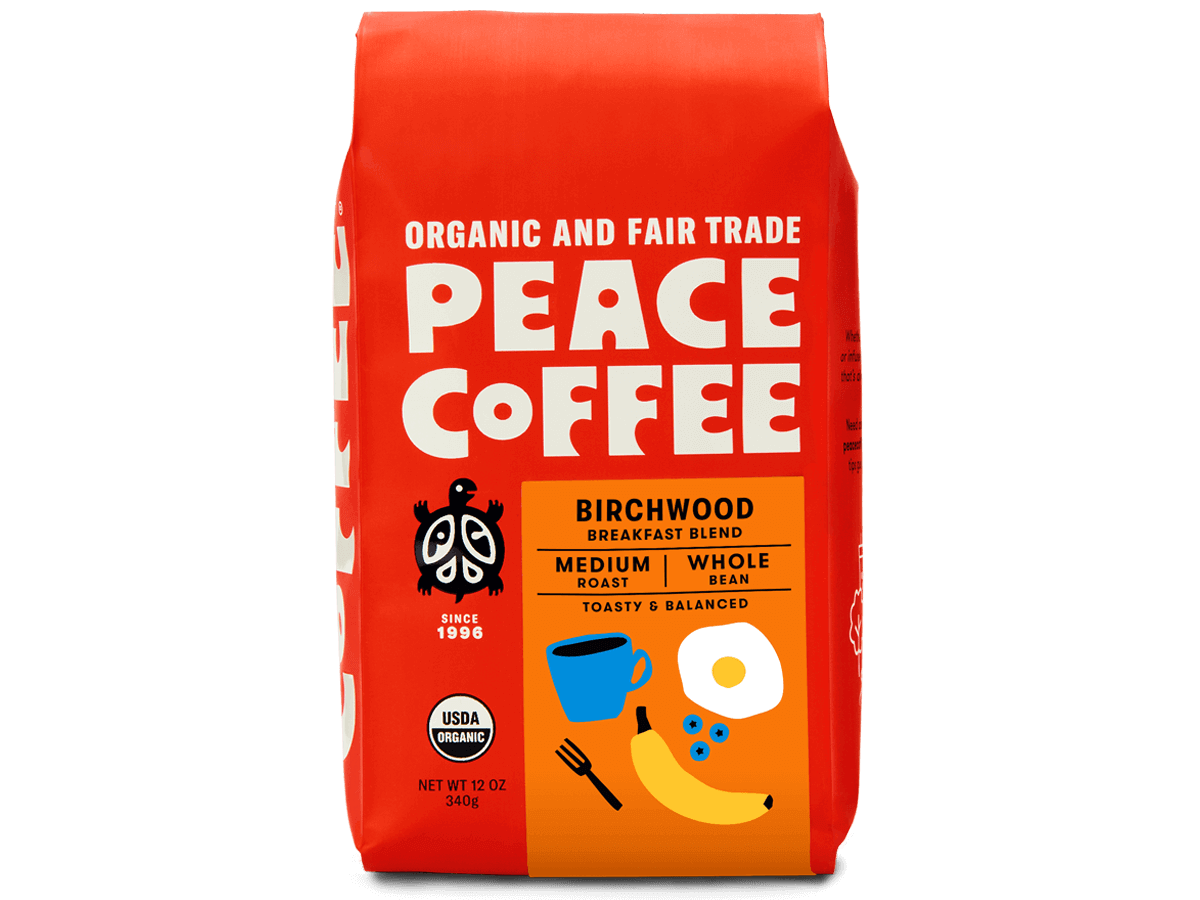 Peace Coffee Birchwood Breakfast Blend