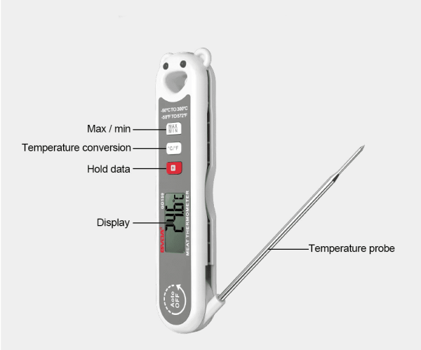 Foldable Temperature Meter 2