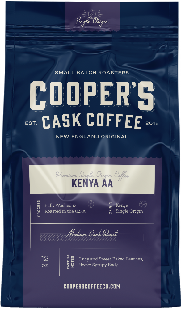 Cooper’s Cask Kenya AA Medium Dark Roast Coffee