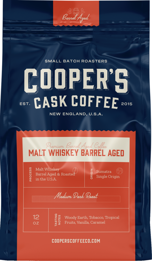 Cooper’s Cask Malt Whiskey Barrel Aged Coffee