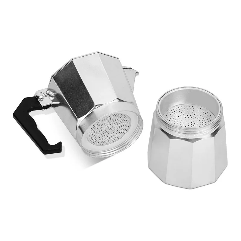 Alloy Coffee Maker Moka Pot 50ml 100ml 150ml 300ml 450ml 600ml Espresso Percolator Pot Mocha Coffee 3