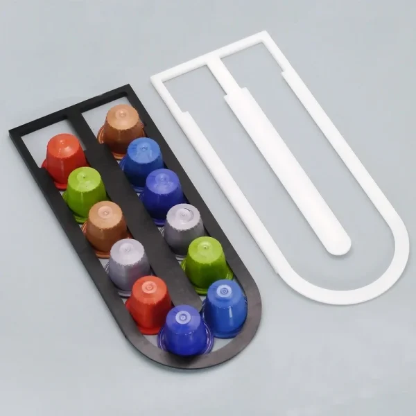 Nespresso Coffee Pod Holder Nespresso Capsule Storage Coffee Filter Holder Dispenser Coffee Capsule Dispensing Tower 1